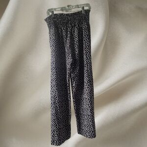 Black and White Polka Dot Pants